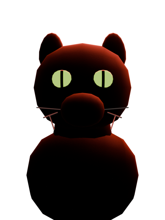 Mr. Grey &mdash; the black-cat proxy avatar, forward regard